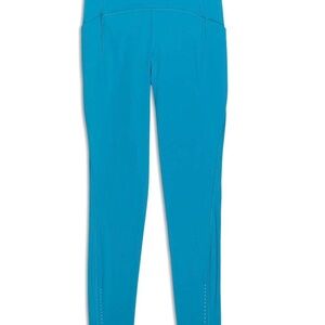 Lululemon Sz 6 Swift Speed High-Rise Tight 28" Hawaiian/ Poolside Blue pockets